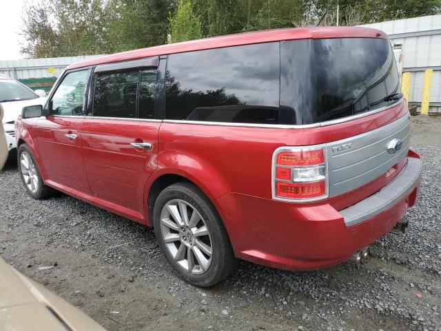 2FMHK6DC7ABB21348 - 2010 FORD FLEX LIMITED RED photo 2