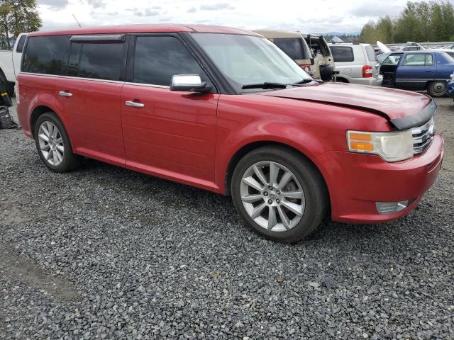 2FMHK6DC7ABB21348 - 2010 FORD FLEX LIMITED RED photo 4