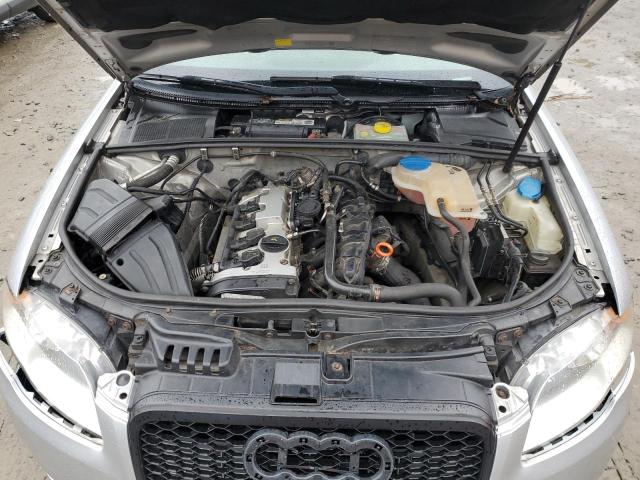 WAUDF78E36A124143 - 2006 AUDI A4 2.0T QUATTRO SILVER photo 11