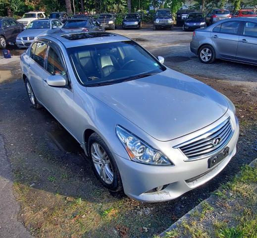 JN1DV6AR4BM451160 - 2011 INFINITI G25 SILVER photo 1