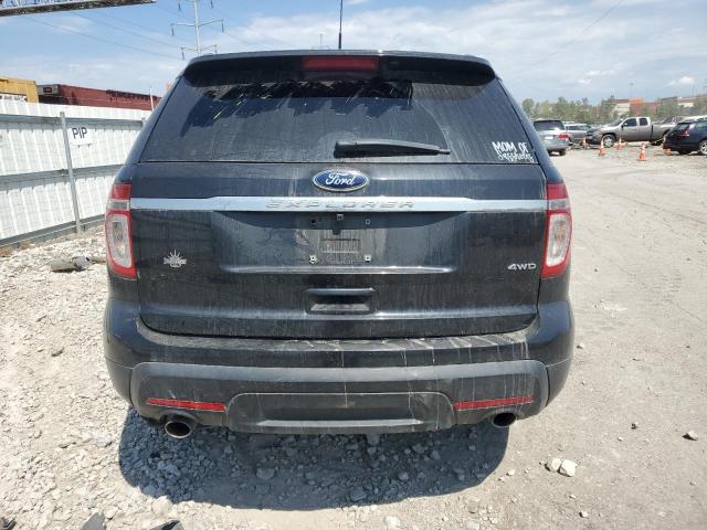 1FM5K8B89DGB17408 - 2013 FORD EXPLORER BLACK photo 6