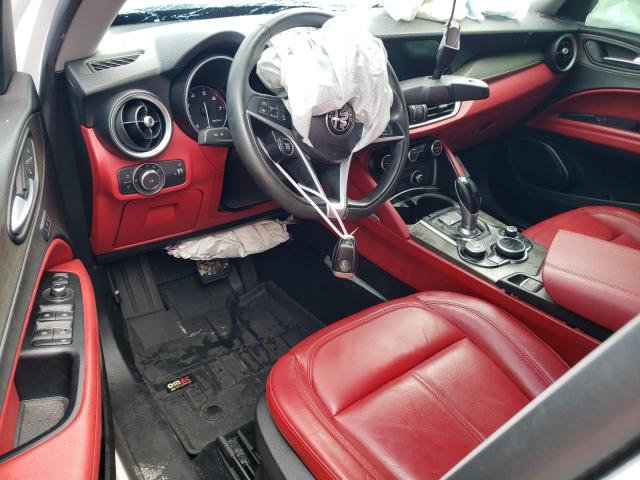 ZASPAKBN1K7C30745 - 2019 ALFA ROMEO STELVIO TI WHITE photo 8