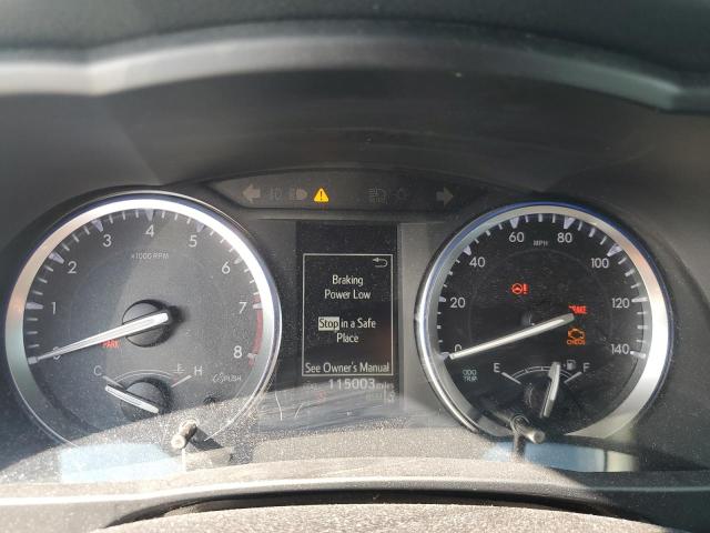 5TDKZRFH5JS530155 - 2018 TOYOTA HIGHLANDER SE 黑色 照片 9