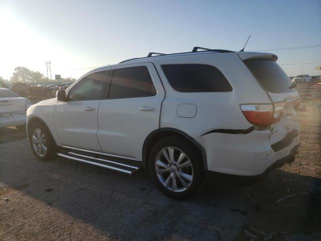 1C4SDHDT4CC217490 - 2012 DODGE DURANGO CI CREW WHITE photo 2