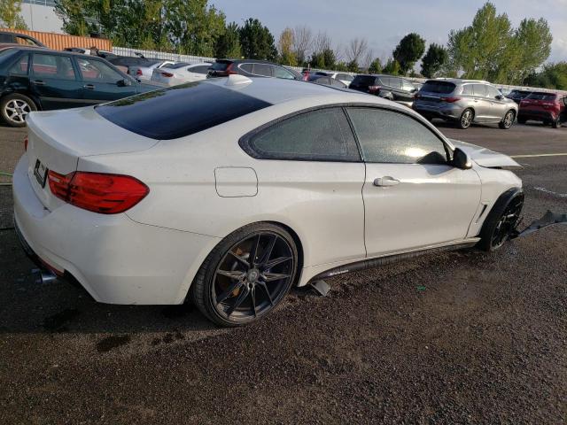 WBA3R5C51FK372898 - 2015 BMW 435 XI WHITE photo 3