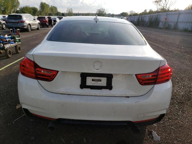 WBA3R5C51FK372898 - 2015 BMW 435 XI WHITE photo 6