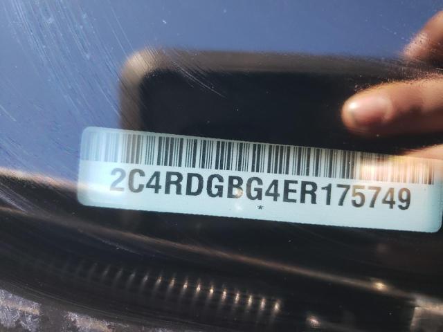 2C4RDGBG4ER175749 - 2014 DODGE GRAND CARA SE SILVER photo 13