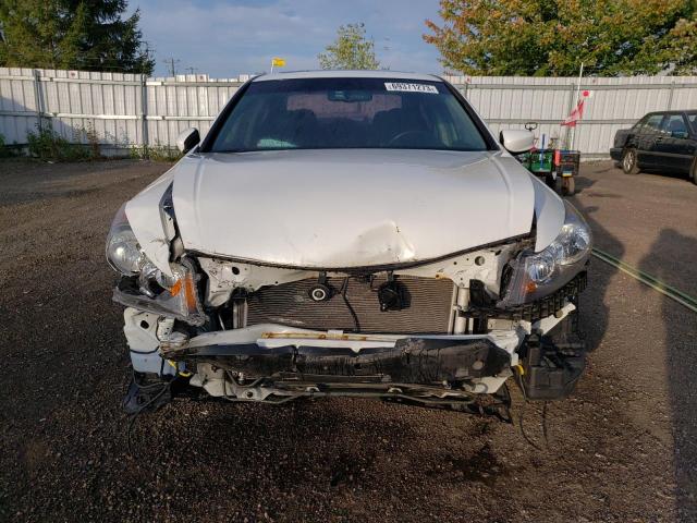 1HGCP3F83CA800556 - 2012 HONDA ACCORD EXL WHITE photo 5