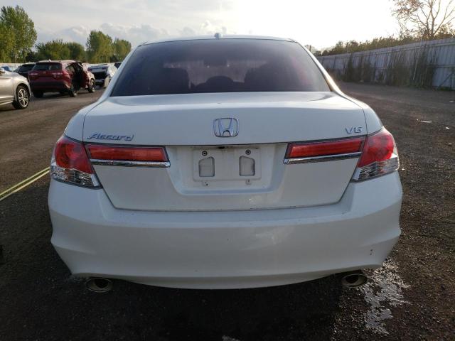 1HGCP3F83CA800556 - 2012 HONDA ACCORD EXL WHITE photo 6