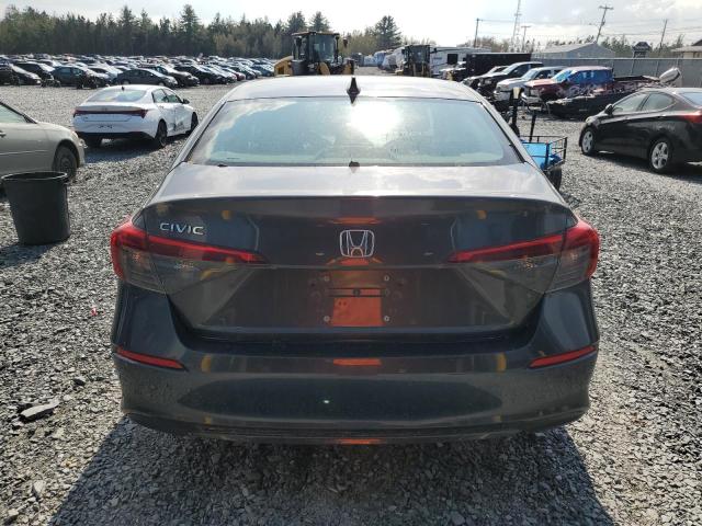 2HGFE2F22NH121262 - 2022 HONDA CIVIC LX BLACK photo 6