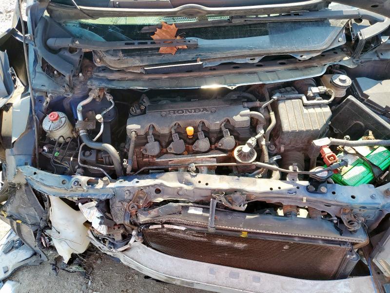 2HGFG12646H565581 - 2006 HONDA CIVIC LX GRAY photo 11