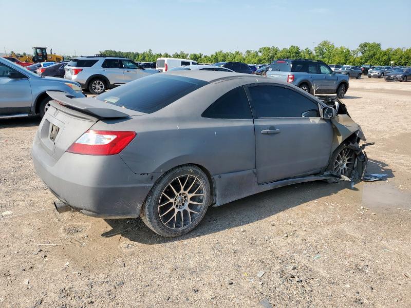 2HGFG12646H565581 - 2006 HONDA CIVIC LX GRAY photo 3