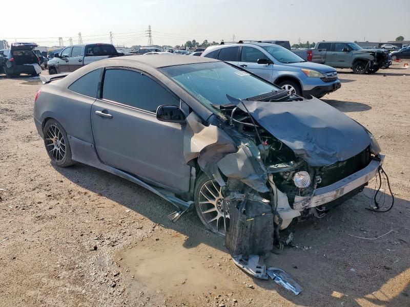 2HGFG12646H565581 - 2006 HONDA CIVIC LX GRAY photo 4