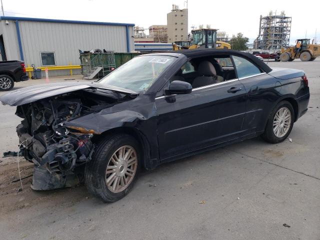 1C3LC45KX8N572637 - 2008 CHRYSLER SEBRING BLACK photo 1