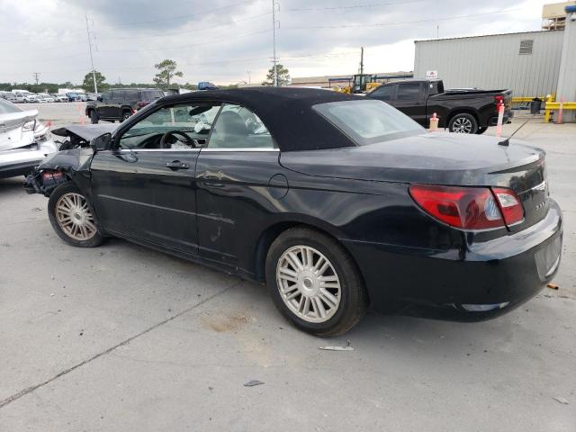 1C3LC45KX8N572637 - 2008 CHRYSLER SEBRING BLACK photo 2