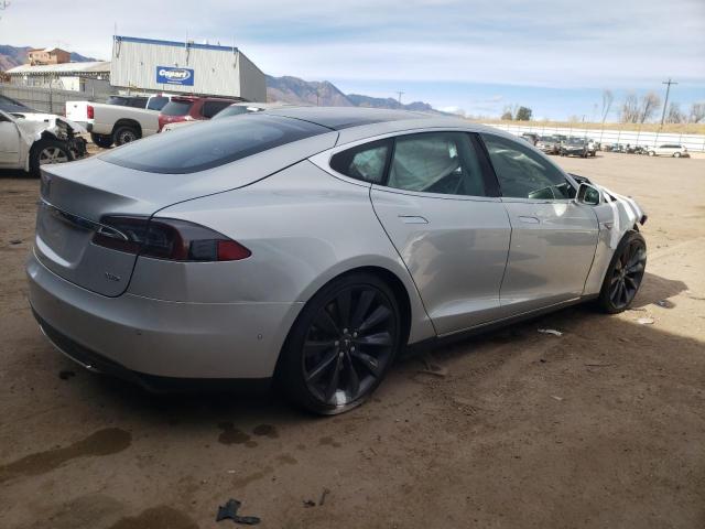 5YJSA1E23GF122448 - 2016 TESLA MODEL S Արծաթագույն լուսանկար 3