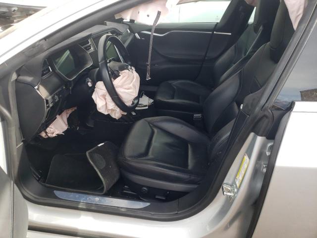 5YJSA1E23GF122448 - 2016 TESLA MODEL S Արծաթագույն լուսանկար 7