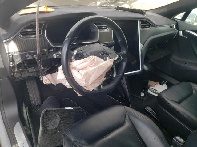 5YJSA1E23GF122448 - 2016 TESLA MODEL S Արծաթագույն լուսանկար 8