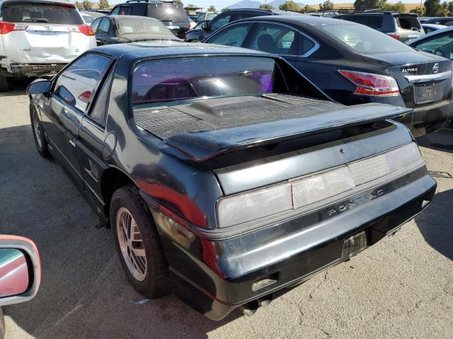 1G2PG3798FP229501 - 1985 PONTIAC FIERO GT BLACK photo 2