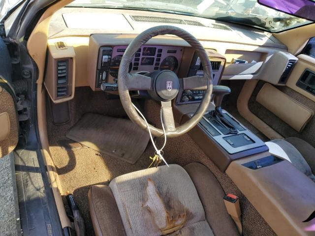 1G2PG3798FP229501 - 1985 PONTIAC FIERO GT BLACK photo 8