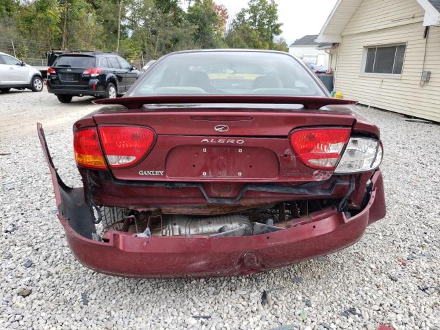 1G3NL52EX3C304121 - 2003 OLDSMOBILE ALERO GL RED photo 6