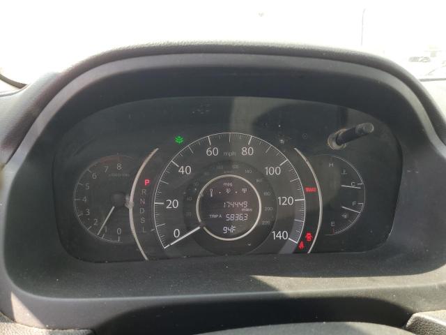 2HKRM4H77GH715469 - 2016 HONDA CR-V EXL SILVER photo 9