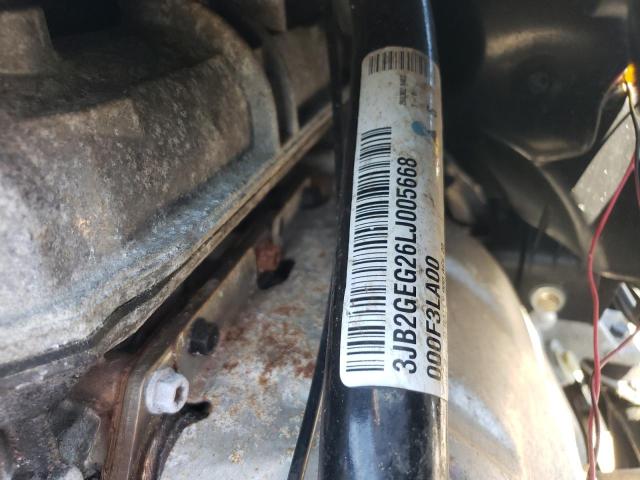 3JB2GEG26LJ005668 - 2020 CAN-AM RYKER RALLY EDITION GRAY photo 10