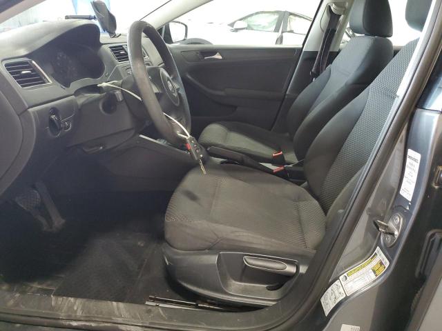 3VW2K7AJ8BM380608 - 2011 VOLKSWAGEN JETTA BASE GRAY photo 7