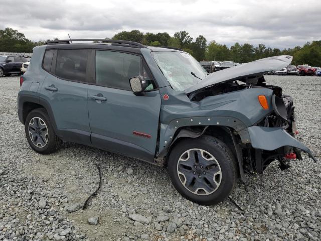 ZACCJBCT0GPD90257 - 2016 JEEP RENEGADE TRAILHAWK BLUE photo 4