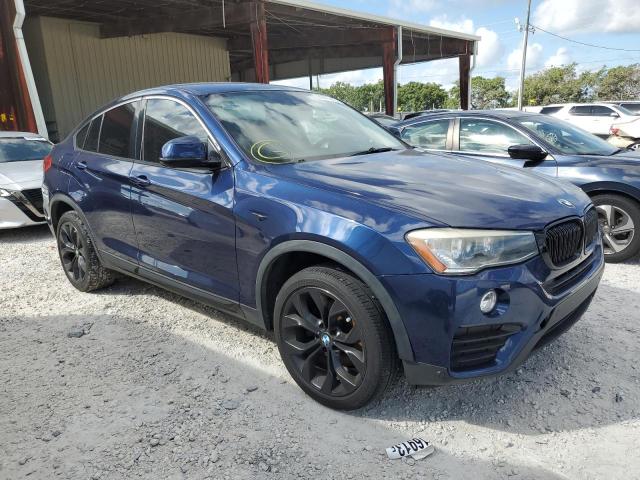 5UXXW3C57F0M87694 - 2015 BMW X4 XDRIVE28I BLUE photo 4