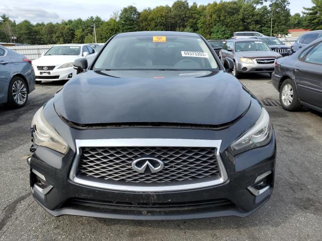 JN1EV7AR9JM435027 - 2018 INFINITI Q50 LUXE BLACK photo 5