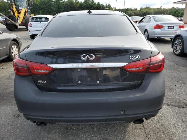 JN1EV7AR9JM435027 - 2018 INFINITI Q50 LUXE BLACK photo 6