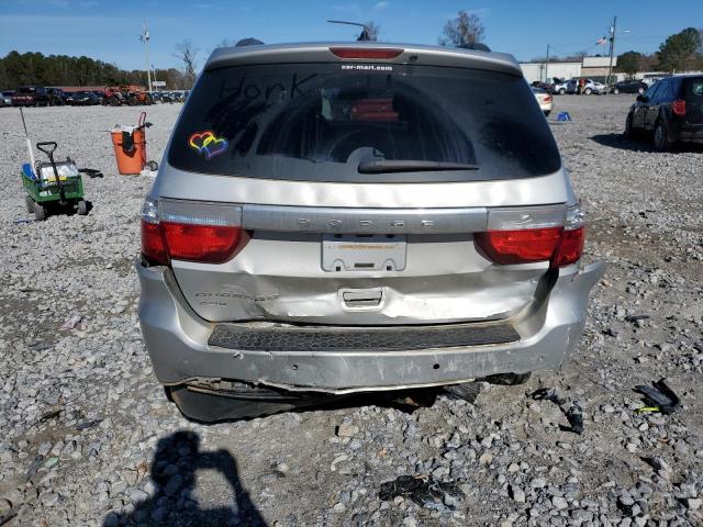 1D4RE2GG7BC733531 - 2011 DODGE DURANGO EXPRESS SILVER photo 6