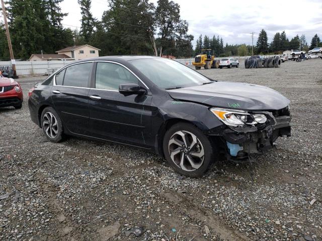 1HGCR2F87GA004810 - 2016 HONDA ACCORD EXL BLACK photo 4