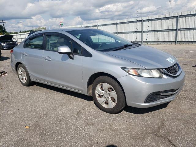 2HGFB2F58DH559298 - 2013 HONDA CIVIC LX SILVER photo 4
