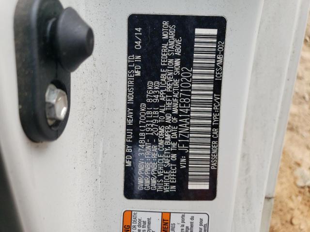 JF1ZNAA14E8710202 - 2014 TOYOTA SCION FR-S 白色 照片 12