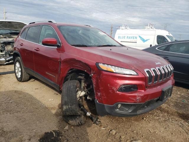 1C4PJMCS5EW121255 - 2014 JEEP CHEROKEE LATITUDE RED photo 4