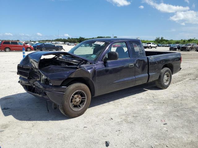 1B7GL22Y3WS703061 - 1998 DODGE DAKOTA BLUE photo 1