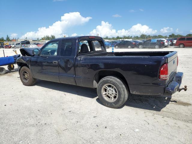 1B7GL22Y3WS703061 - 1998 DODGE DAKOTA BLUE photo 2