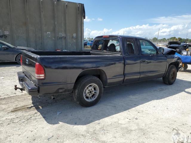 1B7GL22Y3WS703061 - 1998 DODGE DAKOTA BLUE photo 3