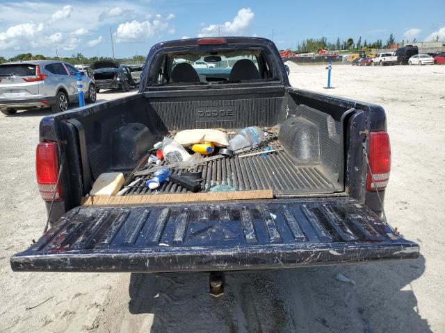 1B7GL22Y3WS703061 - 1998 DODGE DAKOTA BLUE photo 6