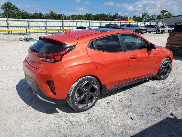 KMHTH6AB7KU020505 - 2019 HYUNDAI VELOSTER TURBO Turuncu fotoğraf 3
