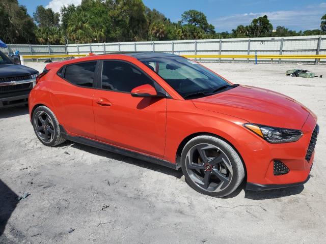 KMHTH6AB7KU020505 - 2019 HYUNDAI VELOSTER TURBO Turuncu fotoğraf 4