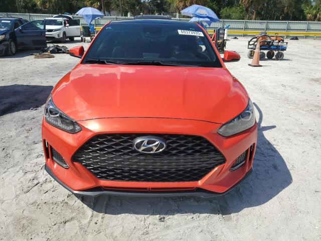KMHTH6AB7KU020505 - 2019 HYUNDAI VELOSTER TURBO Turuncu fotoğraf 5