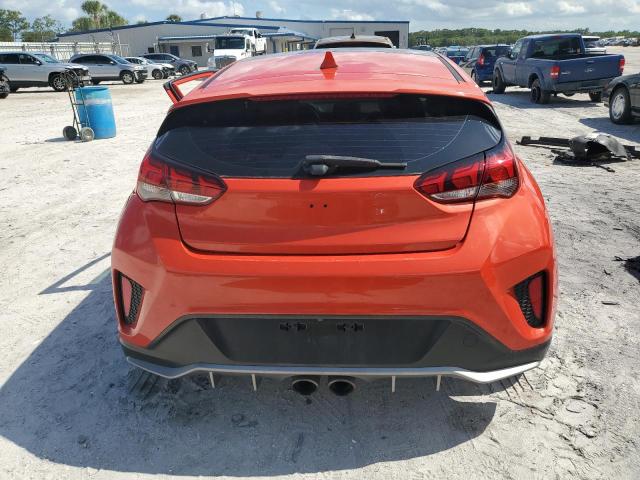 KMHTH6AB7KU020505 - 2019 HYUNDAI VELOSTER TURBO Turuncu fotoğraf 6