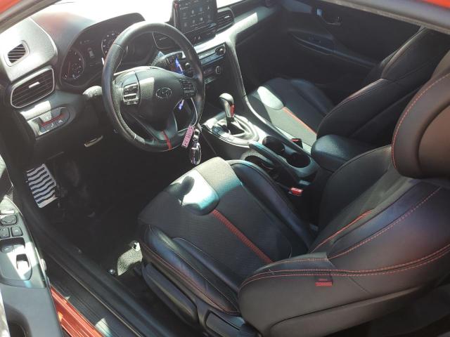 KMHTH6AB7KU020505 - 2019 HYUNDAI VELOSTER TURBO Turuncu fotoğraf 8