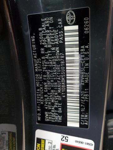 4T1DBADK5SU018787 - 2025 TOYOTA CAMRY XSE GRAY photo 13