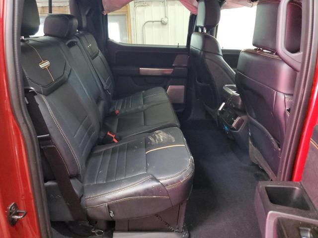 1FTFW1ED7PFC59666 - 2023 FORD F150 SUPERCREW BURGUNDY photo 10