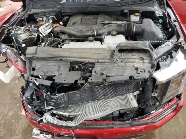 1FTFW1ED7PFC59666 - 2023 FORD F150 SUPERCREW BURGUNDY photo 11