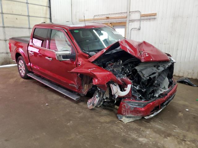 1FTFW1ED7PFC59666 - 2023 FORD F150 SUPERCREW BURGUNDY photo 4